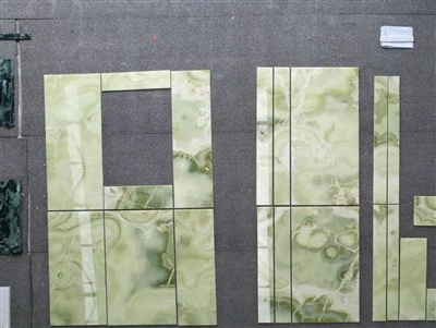 Groene Onyxtegels